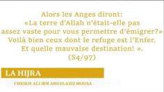 Largent et la Hijra – Sheikh Ali ibn AbdelAziz Moussa