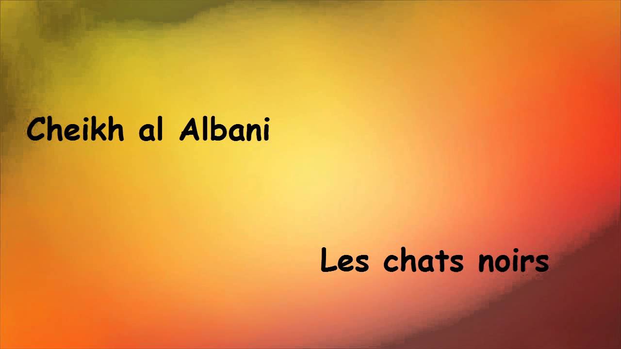 Le chat noir -Cheikh al Albani-