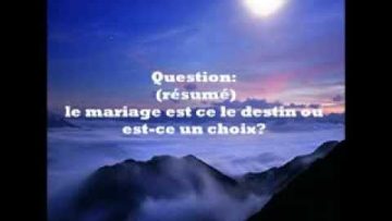 Le destin dans le mariage — Sheikh Al-Albani