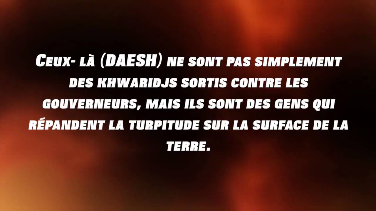 Le groupe Daesh est lennemi de lIslam ! – Sheikh Mohammed Bazmoul