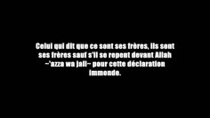 Les juifs et chrétiens, ils sont ses frères, mais pas les notres! – Sheikh Al-Fawzan