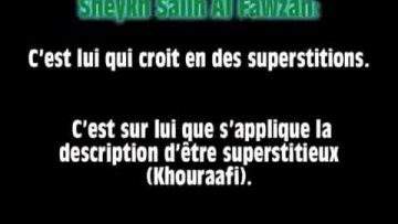 Les péchés et les tremblements de terre – Sheikh Al Fawzan