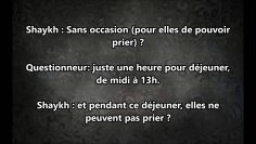 Les Prières et le travail de la femme musulmane qui travail par nécessité – Sheikh Al Albani