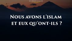 NOUS AVONS LISLAM ET EUX QUONT-ILS ? – Shaykh Al Fawzan