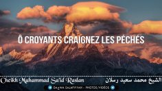 Ô croyants craignez les péchés – Cheikh Raslan