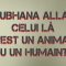 Ô SUBHANA ALLAH !! CELUI LÀ C’EST UN ANIMAL OU UN HUMAIN?!!!