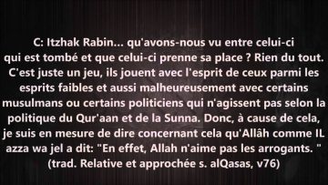 Obama Clinton Bush Hollande Sarkozy la même – Sheikh Al Albani