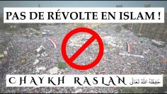 PAS DE RÉVOLTE EN ISLAM !  – Chaykh Raslan