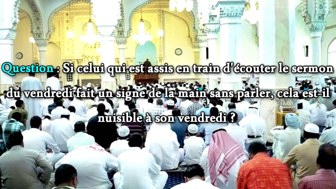 Passer le salam ou y répondre pendant le sermon du vendredi ?