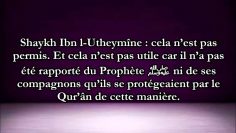 Poser le Mushaf dans la voiture contre le mauvais œil? – Sheikh ibn Baz & Uthaymin