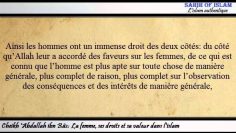 La femme, ses droits et sa valeur dans lislam -Cheikh AbdelAzîz ibn Bâz-