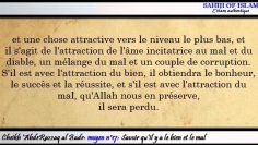 Moyen n°17/20: Savoir quil y a le bien et la mal -Cheikh AbderRazzaq al Badr