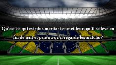 Quel est votre conseil pour des étudiants en science qui regardent les matchs de la coupe du monde