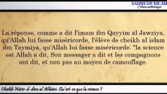 Quest ce que la science ? – Sheikh Al Albani