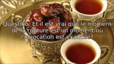 Rupture du jeûne : invocation exaucée – Sheikh Mohamed Ibn Hadi Al Madkhali