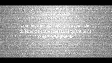 Se faire prélever du sang durant le jeûne – Sheikh Al-Wasâbi