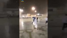 Soubhan Allah ! Tempête de sable à La Mosquée Sacrée de la Mecque (Masjid Al Haram)