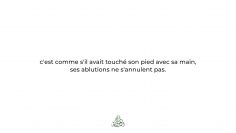 Toucher son sexe annule-t-il les ablutions ? – Sheikh Ibn Uthaymin