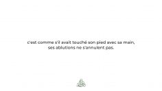Toucher son sexe annule-t-il les ablutions ? – Sheikh Ibn Uthaymin