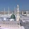 Un drone survole la mosquée du Prophète (Masjid An-Nabawi)