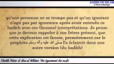 Un égarement des Soufis – Sheikh Al Albani