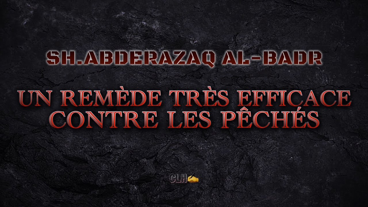 UN REMÈDE TRÈS EFFICACE CONTRE LES PÊCHÉS .