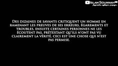 Un seul Savant suffit dans la critique et léloge ! – Sheikh Rabi