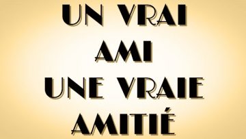 UN VRAI AMI,UNE VRAIE AMITIÉ.SH.RASLAN