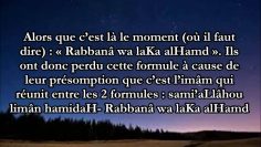 Une faute dans la prière à rectifier – Sheikh Al Albani (version corrigée)