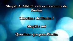 Une sounna délaissée par limam lors de lAid – Sheikh Al Albani