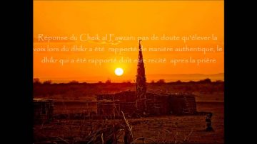 Une Sunna oubliée – Sheikh Al-Fawzan