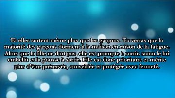 Vos filles sont un dépôt accroché à vos cous!