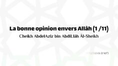 La bonne opinion envers Allâh (1 /11) | Cheikh AbdelAzîz bin AbdiLlâh Âl-Sheikh حفظه الله