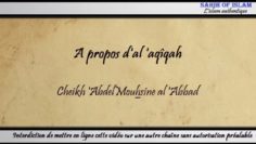 A propos de la aqîqah – Cheikh Abdelmouhsine al Abbâd