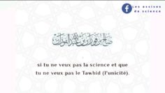 Si tu veux pas la science ni le Tawhid va avec le groupe des tabligh | Sheykh Saleh Al-Fawzan