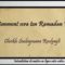 Comment sera ton Ramadan ? – Cheikh Soulaymane Rouhaylî
