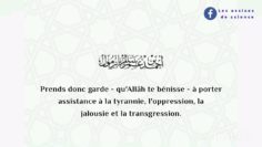 « Vous êtes des loups ignorants, vous ne savez pas comment vous conduire »  | cheikh Ahmad Bâzmoûl