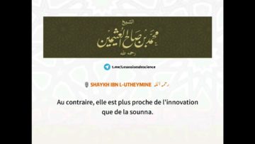 La parole de celui qui dit” Allahoumma salli alã sayydinâ Mohammad”  nest pas valide |