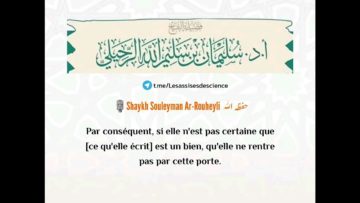 Prends garde à ce que tu postes … | Shaykh Souleymân Ar-Rouheylî حفظه اللّٰه