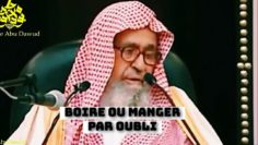 Manger ou boire par oubli pendant le jeûne (Ramadan) Cheikh Salah Al-Fawzan