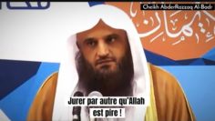 📲 Je préfère jurer par Allah en mentant que de jurer par autre qu’Allah en disant la vérité !