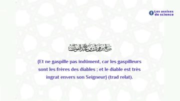 Qu’est-ce que l’excès et le gaspillage? / Shaykh Al Fawzân حفظه الله