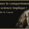 APPRENEZ LE COMPORTEMENT QUE LA SCIENCE IMPLIQUE ! – Cheikh Salih Al-âUsaymi