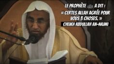 📲« Allah agrée pour vous 3 choses. » 🎤Cheikh Abdullah An-Najmi -الشيخ عبد الله النجمي-