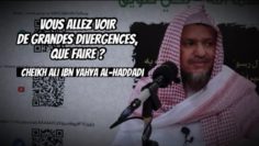 📲 Vous allez voir de grandes divergences, que faire? 🎤 Cheikh Ali Ibn Yahya Al-Haddadi